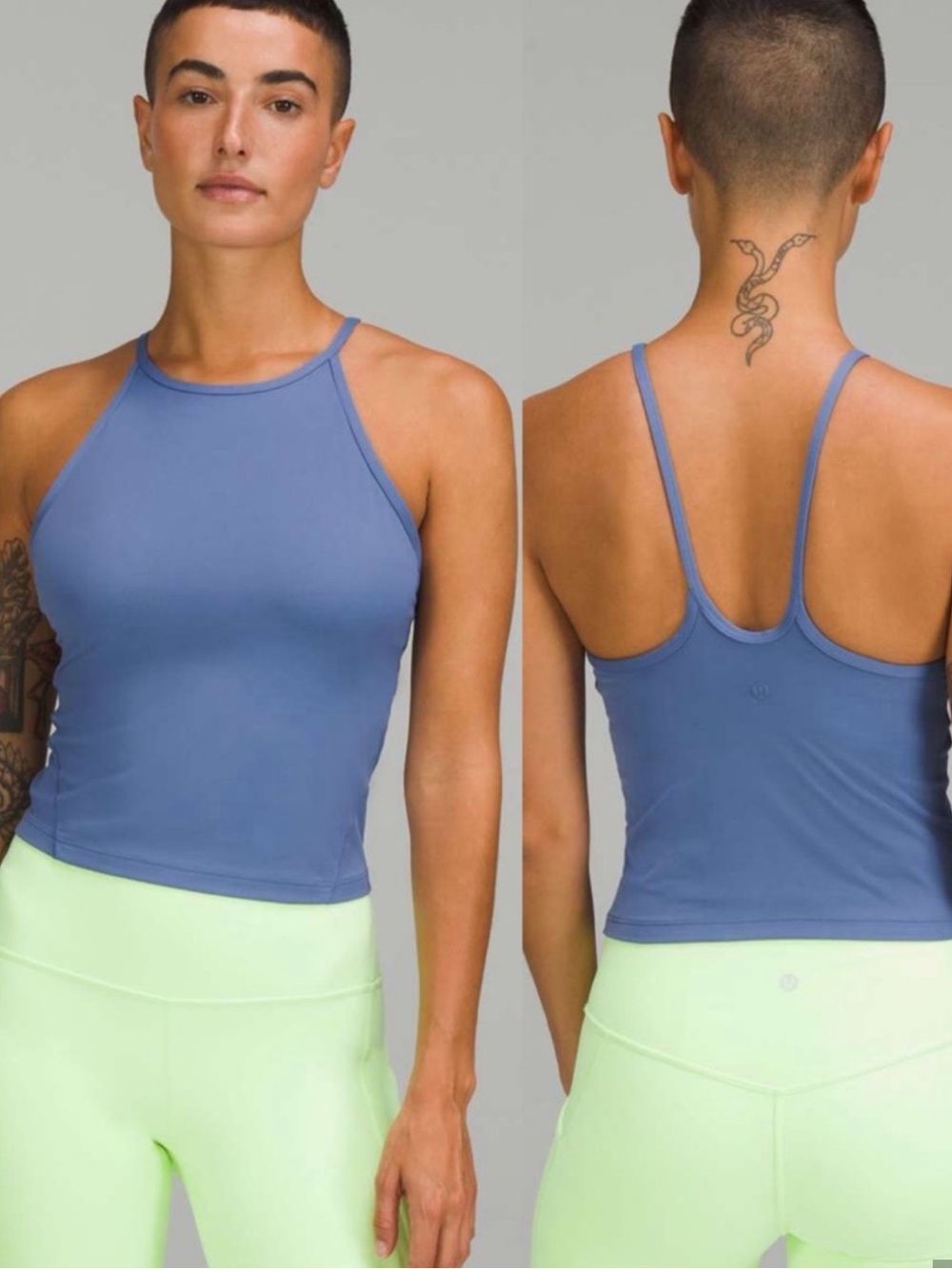 Lululemon High-Neck Yoga Tank Top